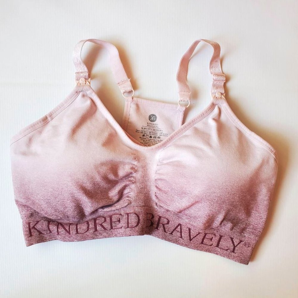 Sublime Hands-Free Pumping & Nursing Sports Bra M Busty